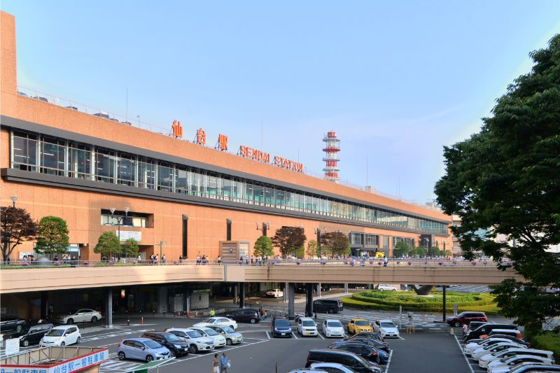多くの路線が集まるターミナル「仙台」駅